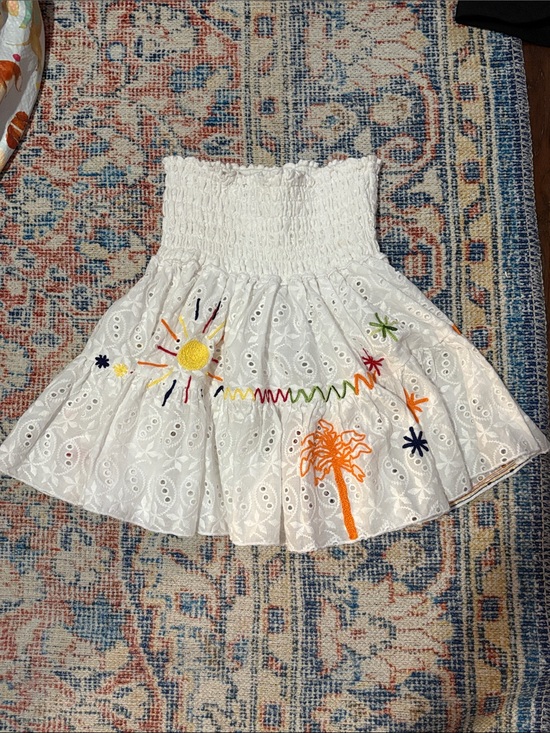 Capuccino Dresses & Skirts - Capuccino Createur Handmade in France Smocked Skirt OS EUC